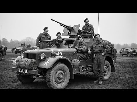 How Britain Turned Damaged Jeeps Into Battle Wagons — And German Scouts Marked Them as Light Armor