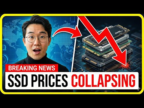 SSD Prices Are COLLAPSING Back To 2019 Levels FAST!