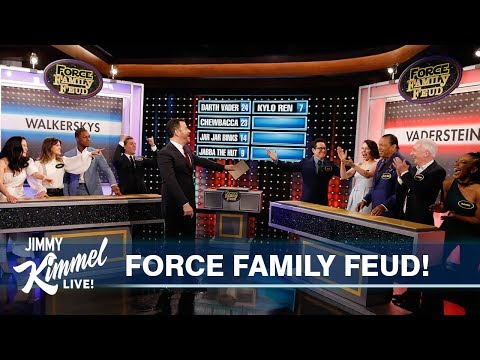 Star Wars Cast Plays Family Feud