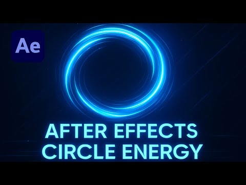 Unveiling the Glowing Circle Effect in After Effects ⚡Step by Step - After Effects Tutorial