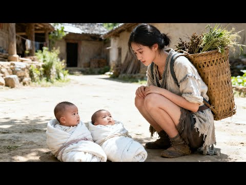 At her lowest point, the poor girl takes in the sick twins and rises to become a billionaire woman!