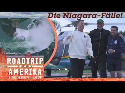 😍 Traumhaft und sentimental: Die kraftvollen NIAGARAFÄLLE aus dem HELI! | Roadtrip Amerika