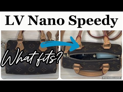 Louis Vuitton Nano Speedy - What's in my bag?