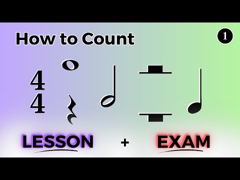 Reading Basic Rhythms PART 1 || Lesson + Exam (COMBINED VIDEO)