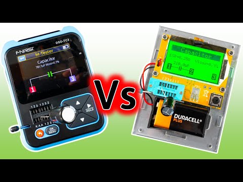 I thought the FNIRSI DSO-TC3 could replace my old component tester
