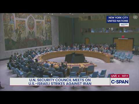 UN Security Council Emergency Meeting on Iran