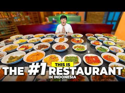 #1 Restaurant in Indonesia That FLOODS Your Table with Food