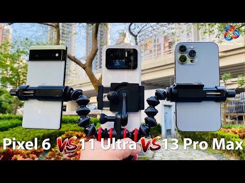 Pixel 6 vs Mi 11 Ultra vs iPhone 13 Pro Max CAMERA TEST