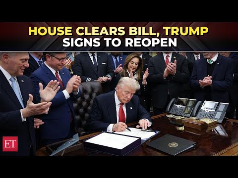 ‘It’s Over!’ Trump signs Bill, ending America’s longest shutdown after 43 days