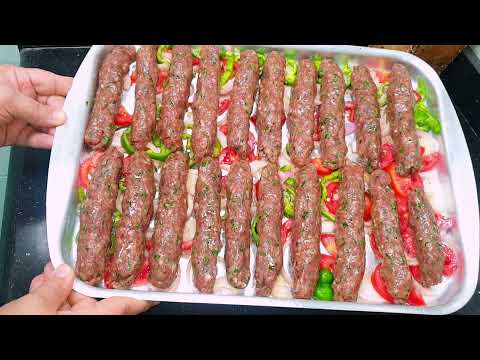 أوردر الكفتة اللى عدت ٨ مليون مشاهدة لازم اعملها كدا/كفتة مشوية بدون فحم