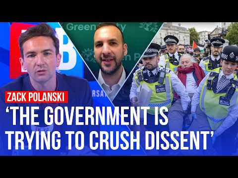 'This government knows it's on its way out': Zack Polanski on new police powers