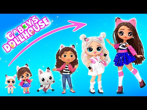 Doll Sisters Growing Up! DIYs for LOL OMG