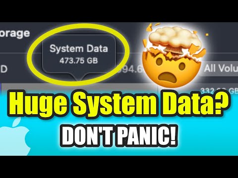 What Is System Data on Mac, iPhone & iPad?
