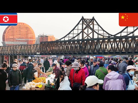 China-North Korea Border Market: A Glance into North Korea & Authentic Local Food from Dandong