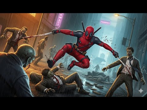 What If Deadpool Entered Resident Evil?