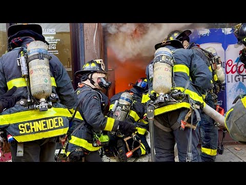 🌟 EARLY ARRIVAL 🌟 FDNY Manhattan 10-75 Box 1136 Heavy Fire in a Store with Heavy Clutter Conidtions 