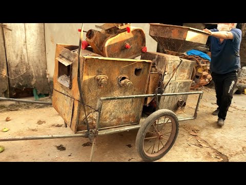 Restoration Rusty Old Peeler Machine // Bringing Life To The Farmer's Abandoned Things