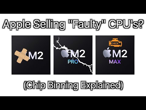 Apple Sell's “Faulty” CPU’s? (Chip Binning Explained)