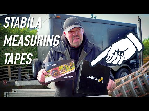 NEW Stabila Measuring Tapes (First Impression) || Dr Decks