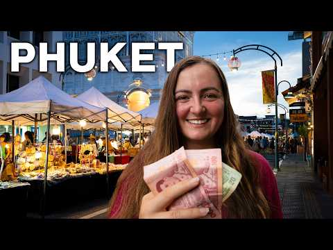Exploring PHUKET OLD TOWN 🇹🇭 (What $10 Gets You in THAILAND)