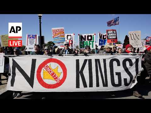 ‘No Kings’ protest: LIVE from Minnesota, DC and New York