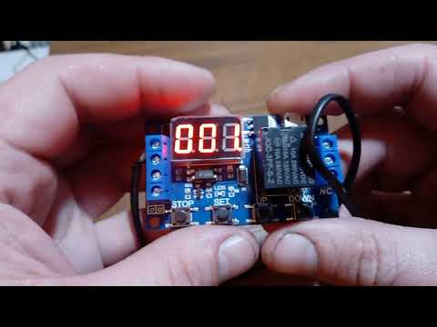 How to set up and connect the JZ-801 timer from AliExpress, China