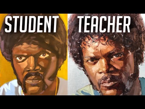 Why Your PORTRAIT Paintings Look CARTOONISH and How to FIX Them