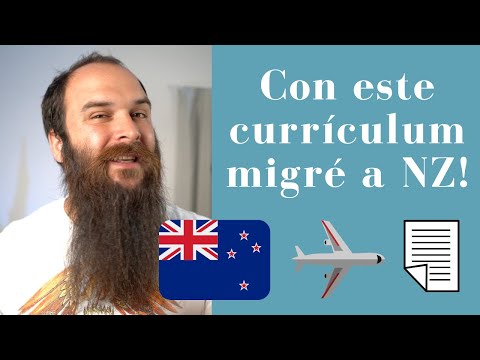 With this resume I got a job in New Zealand