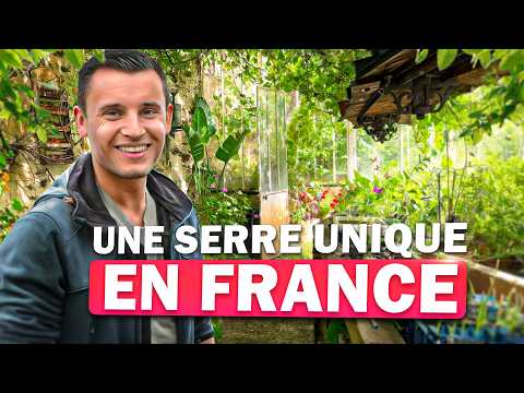 Il cultive 500 variétés de plantes comestibles dans une serre unique et des jardins incroyables !