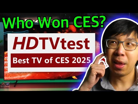 Best TV of CES 2025 - LG G5 vs Samsung S95F vs Hisense 116" UX