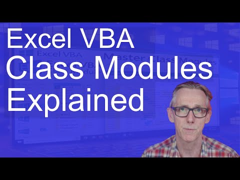 Excel vba class module tutorial 2024