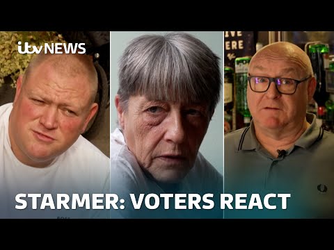 Voters react to Starmer's speech - as battle lines between Labour and Reform emerge | ITV News