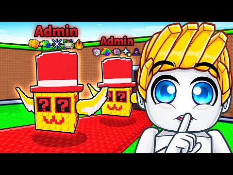 偷一個腦腐作者給了我無限個管理員幸運方塊...結果！？【Roblox 機械磚塊】