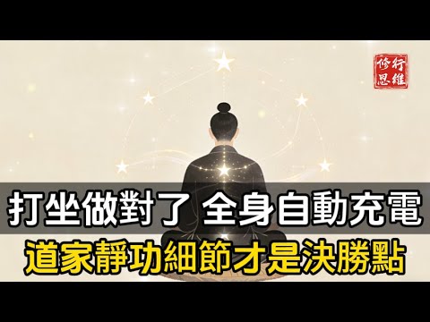 When you meditate correctly, your whole body automatically recharges! The details of Taoist medit...
