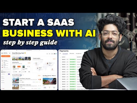 How To Start An Online SaaS Business With AI - Step By Step Guide [2025]