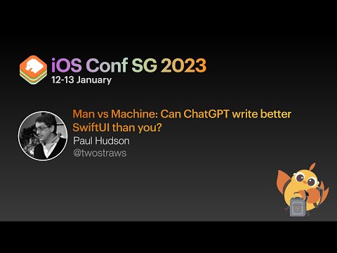 Man vs Machine: Can ChatGPT write better SwiftUI than you? - iOS Conf SG 2023