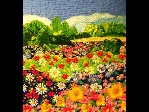 Мастер-класс по созданию лоскутной картины "Солнечное лето"