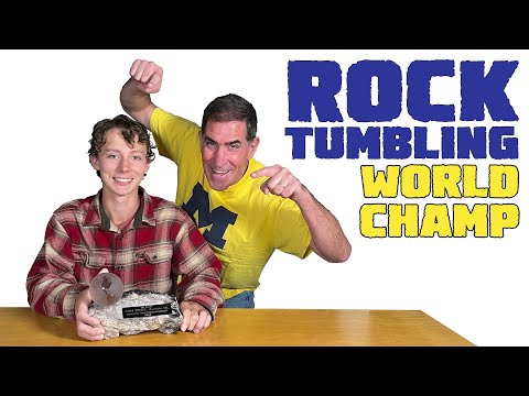 Rock Tumbling Champion Shares His Secrets