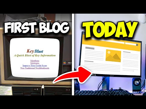 30 Year Blogging Evolution in 15 Minutes...