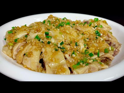 Why is the "white cut chicken leg" made by Cantonese so delicious? It turns out that the ingredients