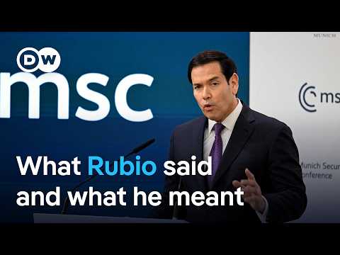 Rubio says Europe and the US 'belong together': What does he mean? | DW News
