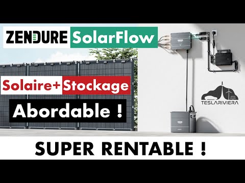 Zendure SolarFlow - Solaire + batteries à prix ABORDABLE ! AVIS COMPLET