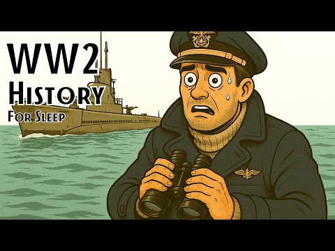 What It Was Like Inside a U.S. Submarine in the Atlantic | WW2 History for Sleep