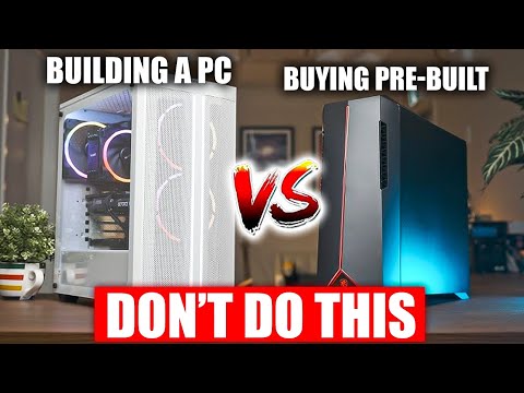 Building A PC Vs Buying Pre Built In Late 2025
