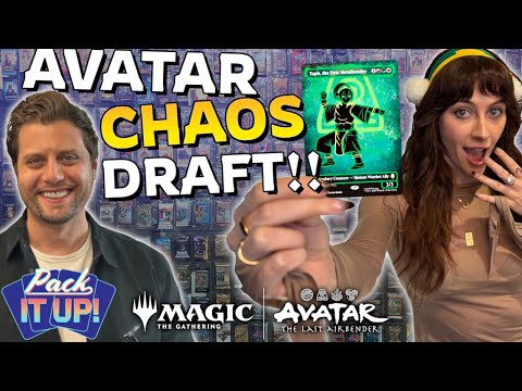 Magic with The voice of Toph??! Avatar: The Last Airbender Chaos Draft - Pack it Up Ep. 7