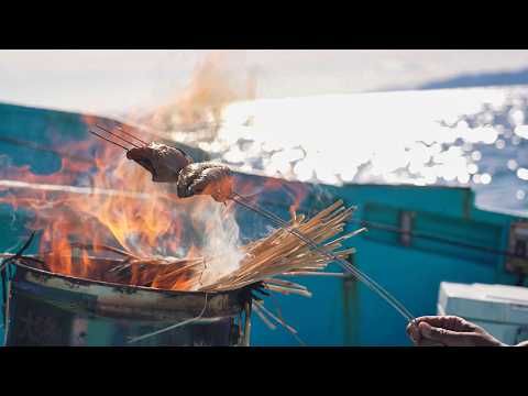 新米と新酒と初漁のわら焼き。豊𩜙は秋の海に集う
