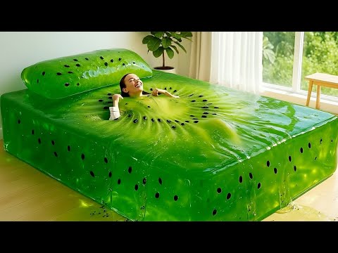 Which Fantasy Bed Would You Sleep On? 🥝🛌| The Ultimate Satisfying Oddly Asmr Experience