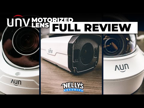 Uniview Motorized Lens Security Cameras FULL REVIEW (4K UltraHD and 4MP)