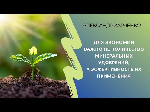 Для экономии важно не количество минеральных удобрений, а эффективность их применения