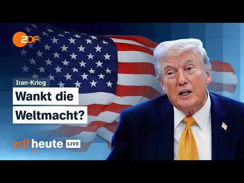How dangerous Trump's military intervention in Iran could become for the US | ZDFheute live analysis